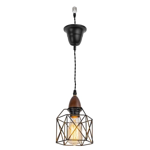 E26プラグ ダウンライト対応 賃貸対応 ダウンライト用ペンダントライト ダウンライトをペンダントライ..