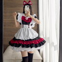 ハロウィーン メード服 コスプレ 吸血鬼 ワンピース キュートメード服 かわいい フワフワ ドレス