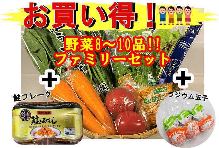 市場より直送!!野菜セット　ファミ