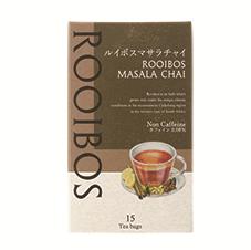 提携農園から原料を輸入しお届けする生活の木ルイボスシリーズです。 南アフリカでは健康茶として飲み継がれてきました。ルイボスマサラチャイは、ルイボスと数種のスパイスハーブをブレンドしたエキゾチックな風味が特徴。 スパイスの爽やかな香りで気分を切り替えたい時や、寒い時期にもおすすめです。気軽に楽しめる15TB、家族で楽しめる40TB、ヘビーユーザーのための100TBとサイズバリエーションを豊富に揃えました。ノンカフェイン(カフェイン0.00％)なので、コーヒーや紅茶のカフェインが気になる方でも安心してお飲みいただけます。 &nbsp;商品番号 &nbsp;02-530-4970 &nbsp;JANコード &nbsp;4954753 086964 &nbsp;原材料 &nbsp;ルイボスレッド(南アフリカ産)、シナモン、フェンネル、ジンジャー、カルダモン、クローブ、無水カフェイン0.00g &nbsp;サイズ &nbspW70mm×D60mm×H120mm