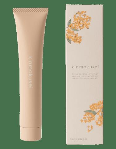 【9月末までポイント5倍セール中】（生活の木)金木犀 シアバター ハンドクリーム 45g（キンモクセイ）シアバター（保湿成分）配合のこっくりとした使用感のハンドクリーム。手肌になじんで、うるおいを与えます。のサムネイル