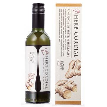 (生活の木)ハーブコーディアルロックス＆トゥリー有機クラシックジンジャー　360ml