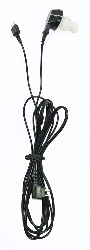 補聴器 難聴 ポッケ ME-145 用 両耳 イヤホンコードセット 95cm ミミー電子