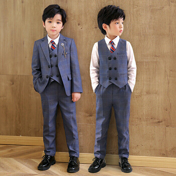 卒業式 入学式 フォーマルスーツ 男の子 子供スーツ 3/4/5//6点セット キッズ フォ...