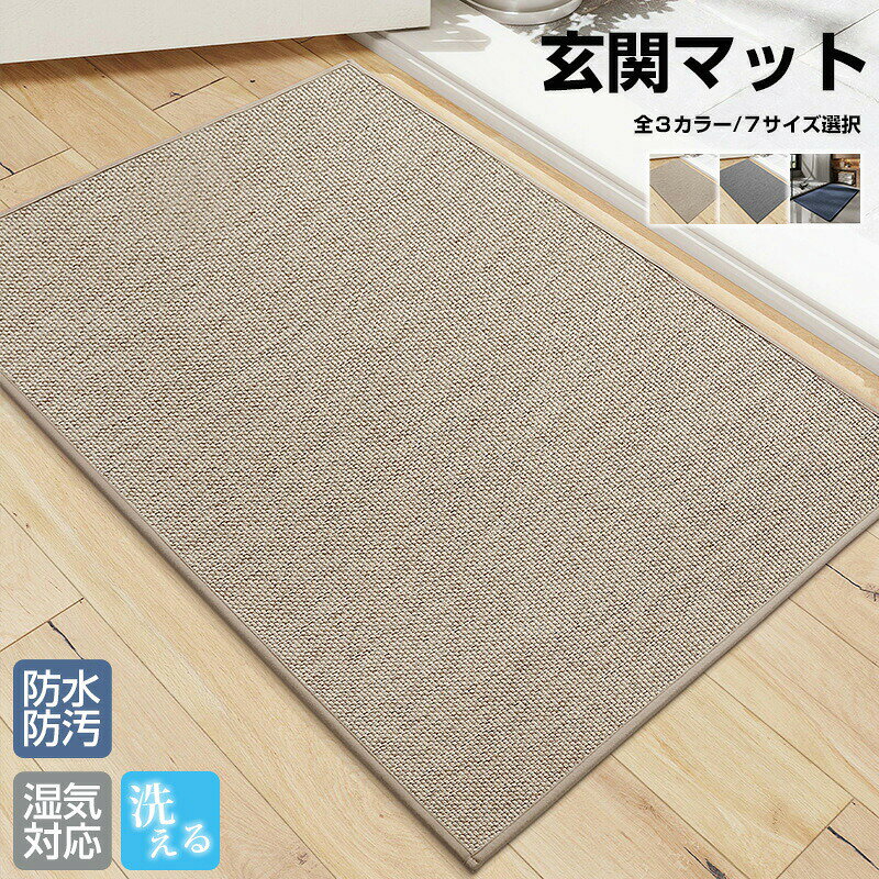 玄関マット 室内 屋外 泥落とし 洗える 洗濯可能 ウォッシャブル 長方形 滑り止め 拭ける ドアマット サッと拭ける 床 汚れ防止 高級 オールシーズン インテリア 無地 汚れ対策 泥除け 砂落とし 飲食店 オフィス 事務所 家庭用