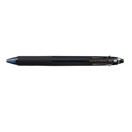 三菱鉛筆 4機能ペン 0.7mm ジェットストリーム 多機能ペン 3＆1 透明ブラック MSXE460007T24 1