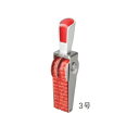 サンビー シルバー赤ゴム回転印 品質表示用A(ゴシック体)3連3号 SR-HIA3R
