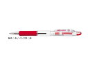 ゼブラ 油性ボールペン ZEBRA ジムノック 赤 KRB-100-R 【ご注文単位 10本】