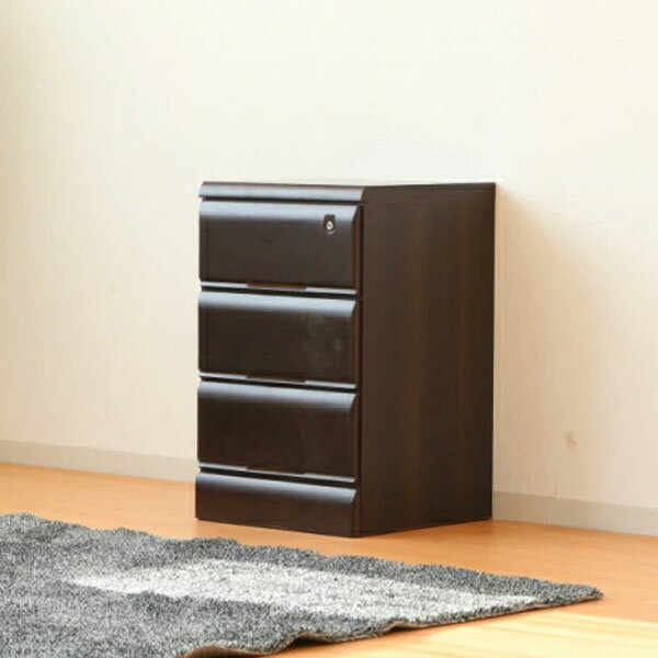 樂天商城 - タンス シンプル ブラウン 完成品 チェスト 収納 3段 幅40 収納box ボックス ハイタイプ 洋服収納 衣類 ラック 組立不要 家具