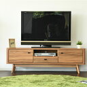 テレビ台 テレビボード 幅160 日本製 ブラウン ナチュラル 収納 シンプル 国産 コーナー 完成品 オーク 北欧 おしゃれ モダン ローボード フルオープン...