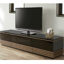 テレビボード シンプル ブラウン ダイニング ローボード 北欧 木製 引出し 幅180cm 高さ40cm モダン 家具