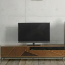 テレビボード ブラウン シンプル ダイニング ローテボード 北欧 木製 引出し 幅145cm 高さ40cm モダン 家具