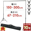 背景スタンド 撮影用 撮影 大型 収納ケース付 セット 撮影スタンド スクリーン スタンド 背景布スタンド 幅 300 cm 高さ 200 cm 高さ 2m 幅...