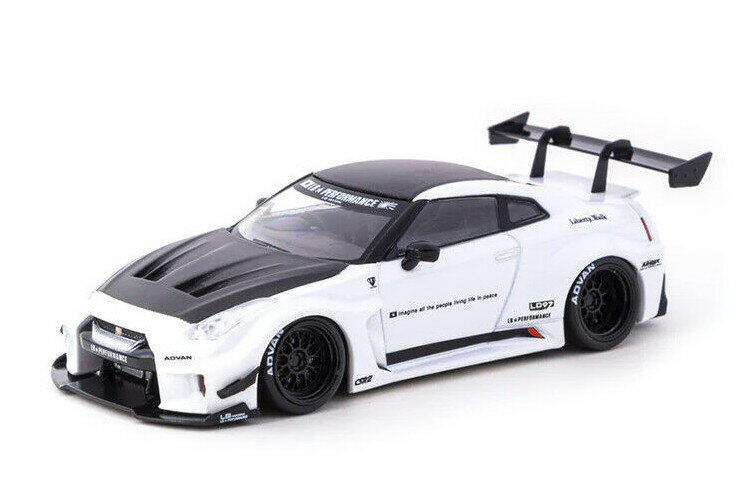 ^[}bN [NX 1/43 Y 35GT-RR LB-VGbg [NX GT zCgTarmac Works 1:43 LB-Silhouette WORKS GT NISSAN 35GT-RR White HOBBY43