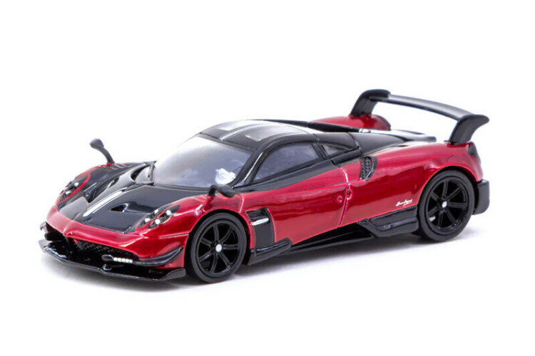 ターマックワークス 1/64 パガーニ ウアイラ BC レッドTarmac Works 1/64 Pagani Huayra BC Rosso Dubai