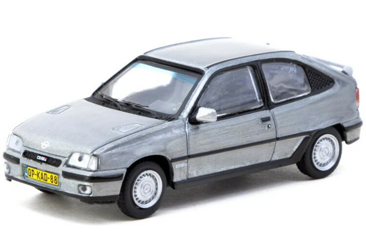 ターマックワークス 1/64 オペル カデット GSi シルバー チェイスカーTarmac Works 1:64 Opel Kadett GSi Silver chase car