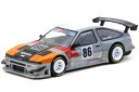 ターマックワークス 1/64 トヨタ スプリンタートレノ AE86 ワイドボディ #86 TRD チェイスカーTarmac Works 1:64 Toyota Sprinter Trueno AE86 Widebody #86 TRD MiJo Exclusives chase car