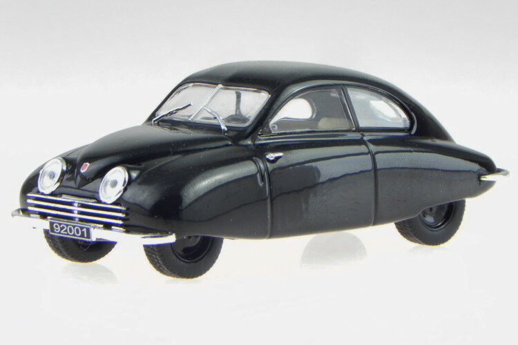 アトラス エディション 1/43 サーブ 92001 ウルサーブ 1947 ブラックAtlas Editions 1:43 SAAB 92001 URSAAB 1947 black