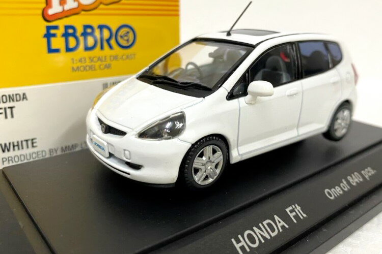 Gu 1/43 226 z_ tBbg GD1 zCg (JDM) XP[_CLXgfJ[ WYEBBRO 1:43 226 Honda Fit GD1 White (JDM) Scale Diecast Model Car Jazz