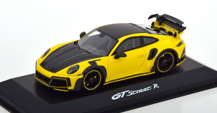 ebNA[g 1/43 |VF 911 (992) ^[{ ebNA[g GT Xg[g R CG[J[{ 200TECHART 1:43 Porsche 911 (992) Turbo Techart GTstreet R yellow carbon Limited Edition 200 pcs