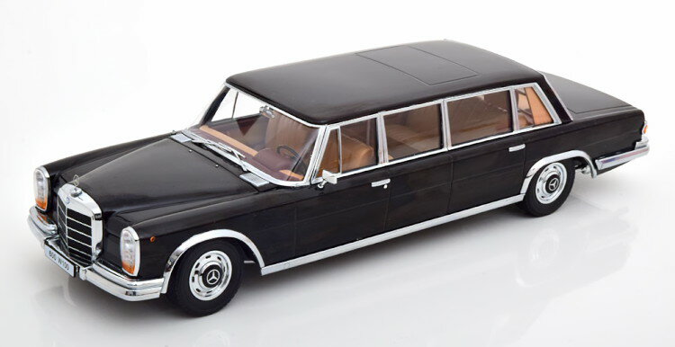 KK-SCALE 1/18 ZfX 600 LWB W100 v} 1964 ubNKK-Scale 1:18 Mercedes 600 LWB W100 Pullman 1964 black