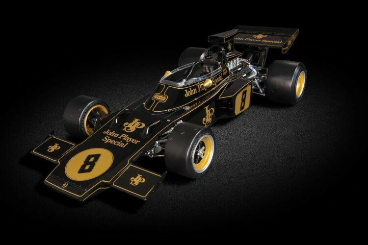 ポケール 1/8 ロータス 72D ワールドチャンピオン イギリスグランプリ 1972 JPS フィッティパルディPocher 1:8 Lotus 72D World Champion GP Great Britain 1972 JPS Fittipaldi