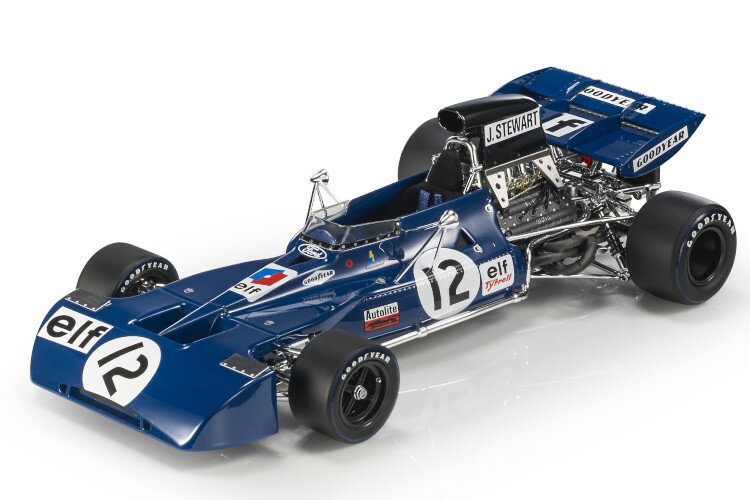 GP Replicas 1/18 ^C 003 D GP CMX [h `sI 1971 X`[g V[P[Xt 500GP Replicas 1:18 Tyrell 003 Winner GP Great Britain World Champion 1971 Stewart with ShowCase Limited 500 pcs