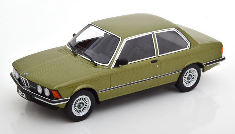 KK-SCALE 1/18 BMW 323i E21 1978 O[^bNKK-Scale 1:18 BMW 323i E21 1978 greenmetallic