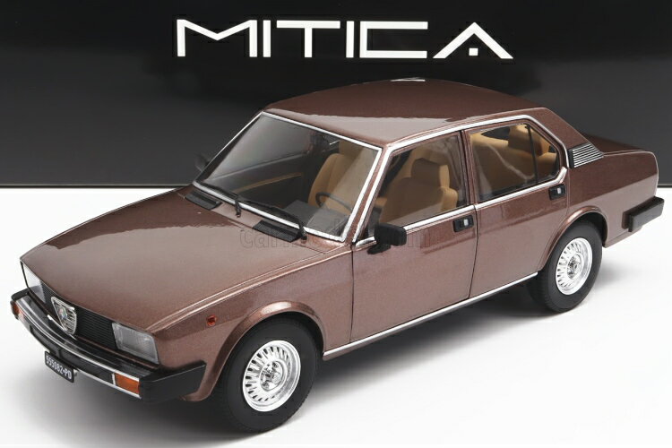 Mitica 1/18 アルファロメオ アルフェッタ 2000 TD ターボ ディーゼル 1979 500台限定Mitica 1:18 Alfa Romeo ALFETTA 2000 TD TURBO DIESEL 1979 LIMITED 500 ITEMS