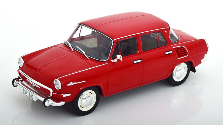 MCG 1/18 VR_ 1000 MB 1964-1969 bhMCG 1:18 Skoda 1000 MB 1964-1969 red