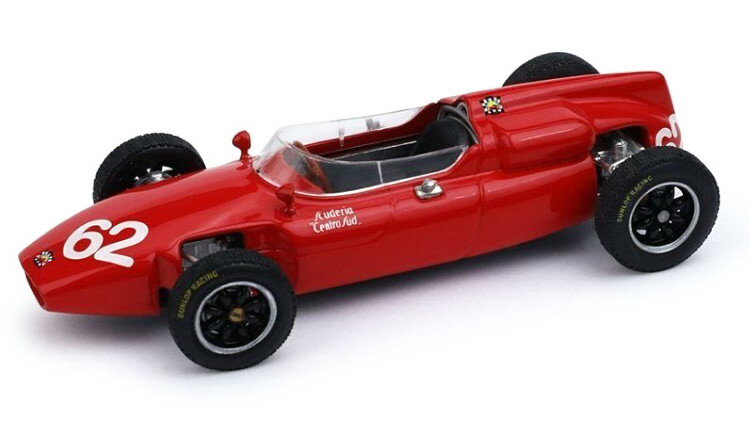 Brumm 1/43 クーパー T53 #62 イタリアGP フォーミュラ1 1961 ロレンツォ・バンディーニBrumm 1:43 Cooper T53 #62 Italy GP formula 1 1961 Lorenzo Bandini