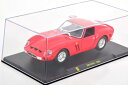 ブラーゴ 1/24 フェラーリ 250 GTO 1962 レッド ショーケース付き 開閉Bburago 1:24 Ferrari 250 GTO 1962 red with ShowCase could be slighly damaged