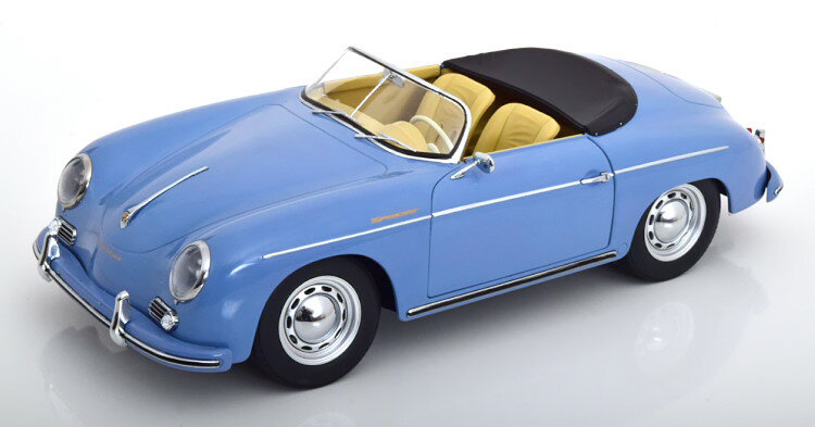 KK-Scale 1/12 ポルシェ 356 A スピードスター 1955 ライトブルー 開閉KK-Scale 1:12 Porsche 356 A Speedster 1955 lightblue