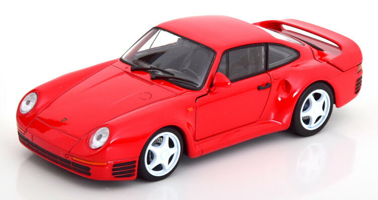 Welly 1/24 |VF 959 1986-1988 bh |VF~[WAXyVGfBV JWelly 1:24 Porsche 959 1986-1988 red special edition from the Porsche Museum