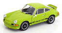 Welly 1/24 ポルシェ 911 RS 2.7 1973 ライトグリーン/ブラック ポルシェミュージアム特別版 開閉Welly 1:24 Porsche 911 RS 2.7 1973 lightgreen black special edition from the Porsche Museum