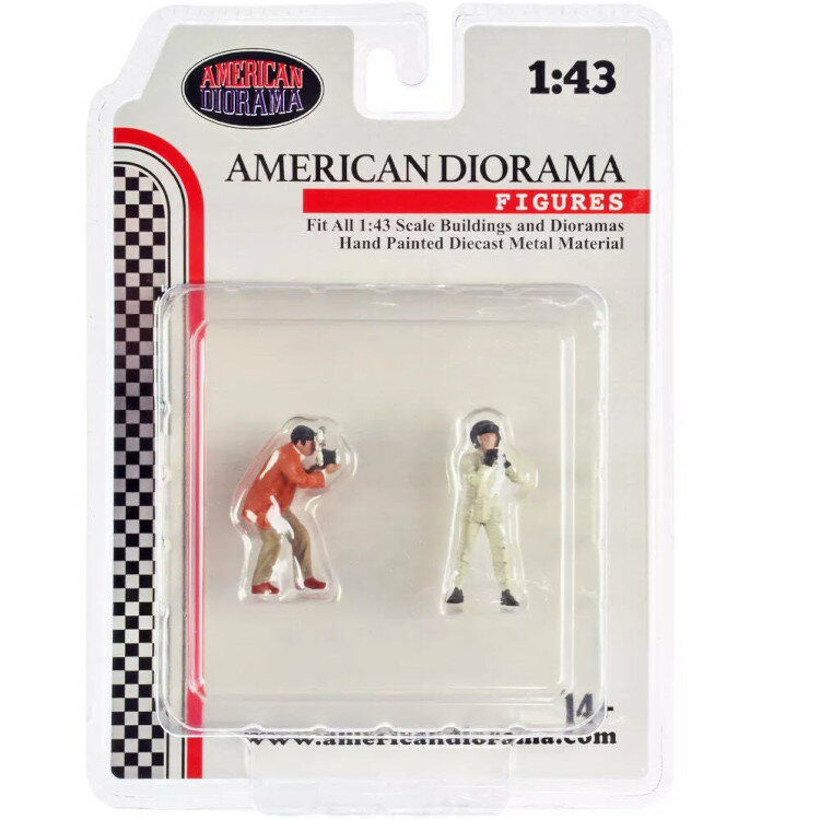ꥫ󥸥 1:43 ե奢 졼 饯å #2Race Day characters Set #2 1:43...