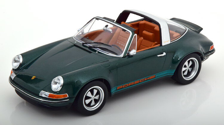 KK-SCALE 1/18 シンガー 911 タルガ ダークグリーンメタリック KK-Scale 1:18 Singer 911 Targa darkgreen-metallic