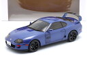 ソリド 1/18 トヨタ スープラ MK4 (A80) ストリートファイター 1993年 ダークブルーSolido 1:18 Toyota Supra MK4 (A80) Streetfighter year 1993 dark blue