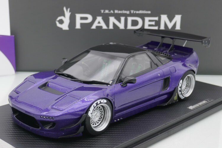 ワンモデル 1/18 ホンダ NSX NA1 1990年 ロケットバニー パープルメタリック 20台限定Onemodel 1:18 Honda NSX NA1 Year 1990 Rocket Bunny - Purple Metallic Only 20 pieces