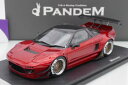 ワンモデル 1/18 ホンダ NSX NA1 1990年 ロケットバニー トランスペアレント キャンディレッドメタリック 99台限定Onemodel 1:18 Honda NSX NA1 Year 1990 