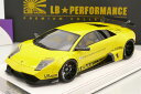 ワンモデル 1/18 ランボルギーニ ムルシエラゴ LP670 2009年 リバティーウォーク イエローOnemodel 1:18 Lamborghini Murcielago LP670 Year 2009 