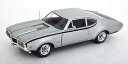 Ertl/Auto World 1/18 オールドスモービル カットラス ハースト 1968 シルバー/ブラック 開閉Ertl/Auto World 1:18 OLDSMOBILE CUTLASS Hurst 1968 silver black