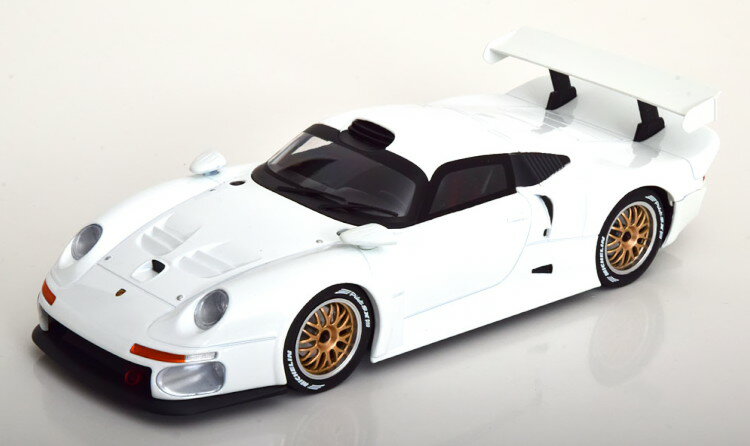 ٥륯83 1/18 ݥ륷 911 GT1 ȥ꡼ 1996 ۥ磻Werk83 1:18 Porsche 911 GT1 Street 1996 white