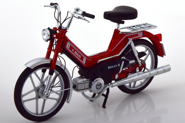 50CC レジェンド 1:10 プフ マキシ S レッドメタリック50CC Legends 1:10 Puch Maxi S redmetallic