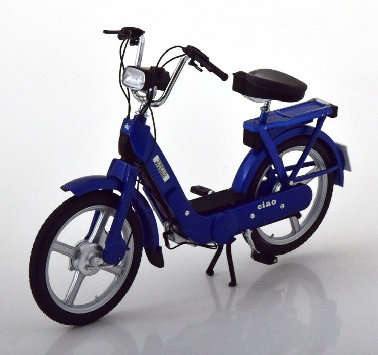 50CC レジェンド 1:10 ピアジオ ベスパ チャオ ブルーメタリック50CC Legends 1:10 Vespa Piaggio Ciao bluemetallic