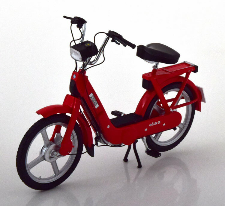 50CC レジェンド 1:10 ピアジオ ベスパ チャオ レッド50CC Legends 1:10 Vespa Piaggio Ciao red