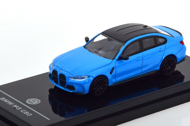 Para64 1/64 BMW M3 G80 2020 Cgu[Para64 1:64 BMW M3 G80 2020 lightblue