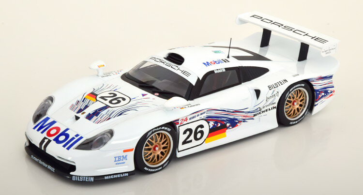 xN83 1/18 |VF 911 GT1#26 E} 24  1997 Werk83 1:18 Porsche 911 GT1 No.26, 24h Le Mans 1997 Collard/Kelleners/Dalmas