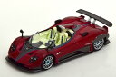 MINI GT 1/64 パガーニ ゾンダ HP バルケッタ レッドメタリック/グレーMINI GT 1:64 Pagani Zonda HP Barchetta redmetallic grey