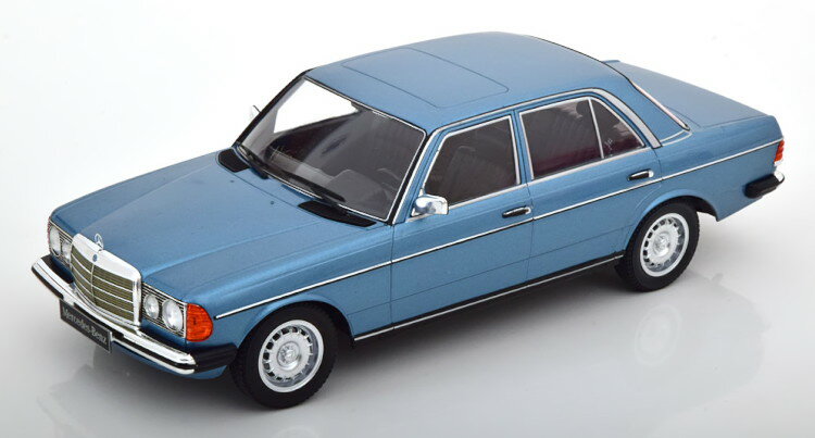 KK-SCALE 1/18 メルセデス 230E W123 サルーン 1975 ライトブルーメタリックKK-Scale 1:18 Mercedes 230E W123 Saloon 1975 lightblue-metallic